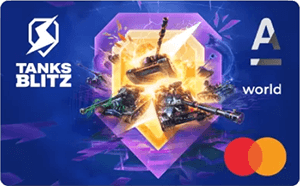 Tanks Blitz MasterCard World от Альфа Банка